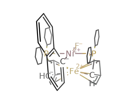 [(1,1'-bis(dicyclohexylphosphino)ferrocene)Ni(1-naphthyl)F]