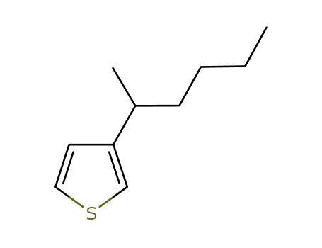 3-(1-methylpentyl)thiophene