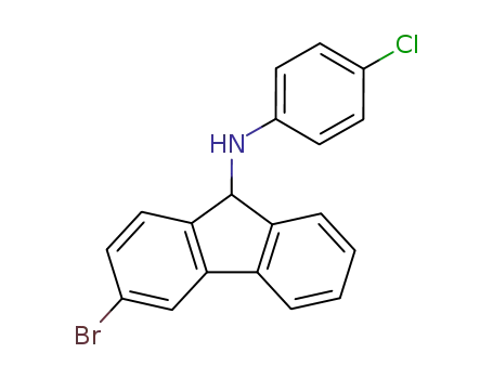 N-(3-bromo-9H-fluoren-9-yl)-4-chlorobenzenamine