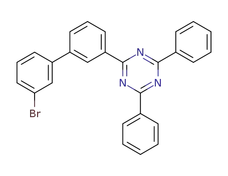 2-(3′-bromo-[1,1′-biphenyl]-3-yl)-4,6-diphenyl-1,3,5-triazine