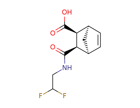 (1R,2S,3R,4S)-3-(2,2-Difluoro-ethylcarbamoyl)-bicyclo[2.2.1]hept-5-ene-2-carboxylic acid