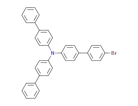 N,N-di([1,1′-biphenyl]-4-yl)-4′-bromo-[1,1′-biphenyl]-4-amine