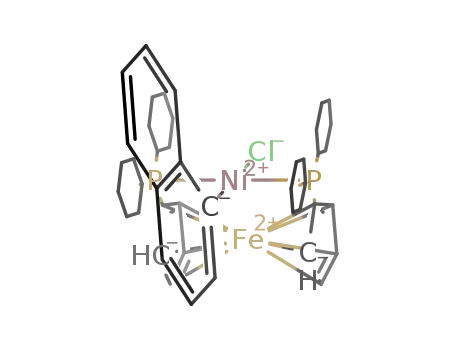 [(1,1'-bis(dicyclohexylphosphino)ferrocene)Ni(1-naphthyl)Cl]