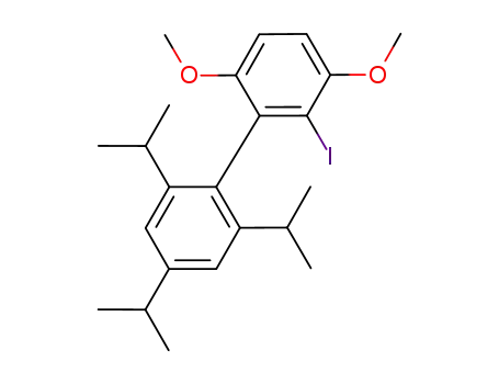 2-iodo-2’,4’,6’-triisopropyl-3,6-dimethoxybiphenyl