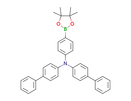 N-[1,1-biphenyl]-4-yl-N-[4-(4,4,5,5-tetramethyl-1,3,2-dioxaborolan-2-yl)phenyl]-[1,1-biphenyl]-4-amine