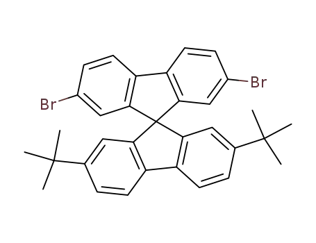 2,7-dibromo-(2',7'-di-tert-butyl)-9,9'-spirobifluorene