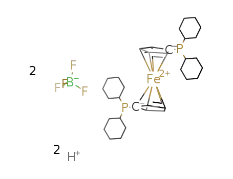 1,1'-bis(dicyclohexylphosphino)ferrocene tetrafluoroborate